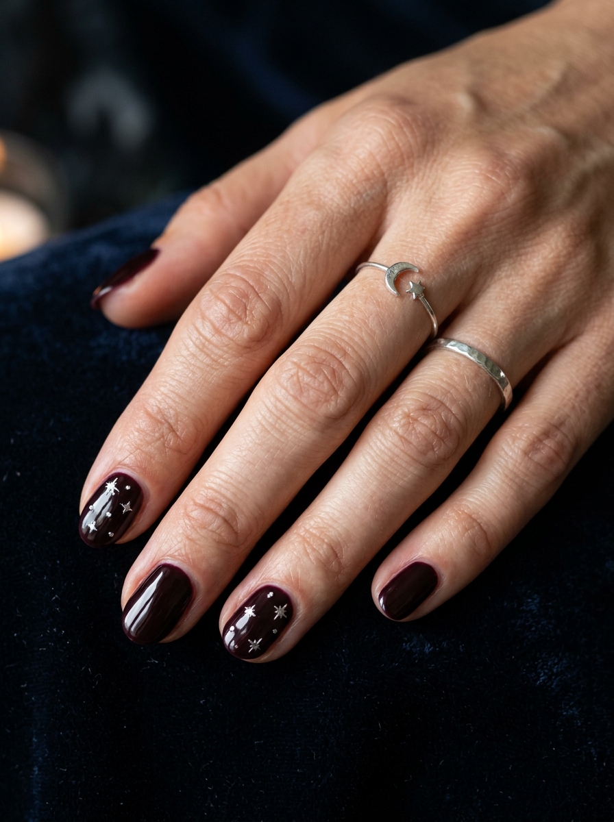 Tiny Star Witchy Nails als Witchy Nails Inspiration 2026